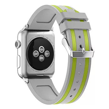 Apple Watch 運動錶帶 流線款灰綠