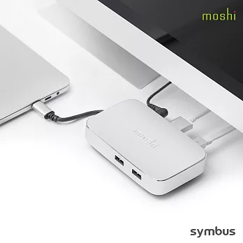 Moshi Symbus USB-C多功能擴充基座銀色