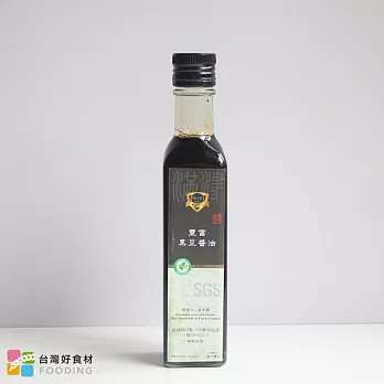 【台灣好食材】-滿津豐富黑豆醬油270ml