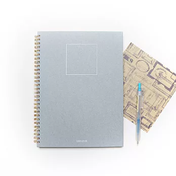 《Conifer》16K 禪Zen 線圈空白筆記。靛青