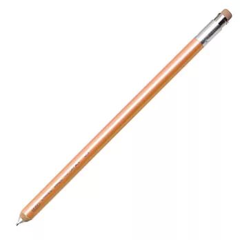 CAMEL木製圓桿珠光色自動鉛筆0.5橙色
