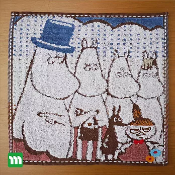 日本丸真【Moomin刺繡方巾】_家庭