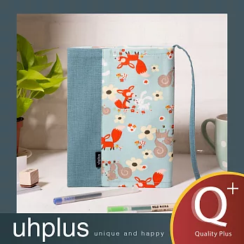 uhplus Q-plus手感書衣 –小動物的野餐