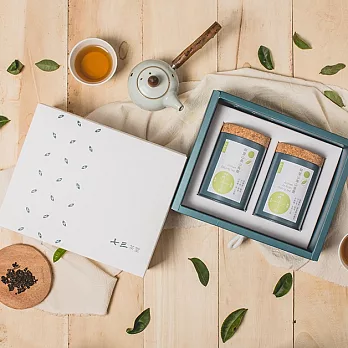 【七三茶堂】經典台灣茗茶禮盒-2入茶葉小鐵罐品牌款禮盒包裝