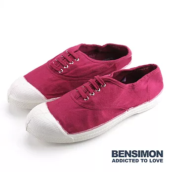 BENSIMON 法國國民鞋 經典綁帶款 (女) - Raspberry 411EU37Raspberry