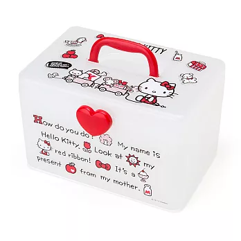 《Sanrio》HELLO KITTY PP收納提盒(玩具列車)
