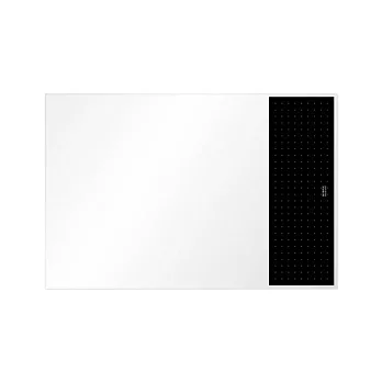 【MIWAX】質感時尚 ‧ 辦公用透明切割桌墊A3 -紳士黑