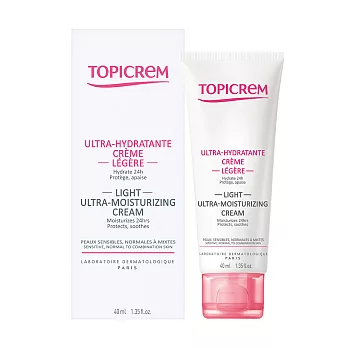 TOPICREM 特碧潤 極潤保濕紓敏面霜40ml(清爽型)