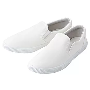 [MUJI無印良品]有機棉基本便鞋L26.5~27.0cm柔白