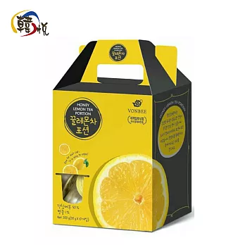 【韓悅】韓國VONBEE_檸檬茶球禮盒(10入)(韓國原裝進口)
