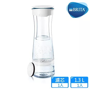 德國BRITA Fill&Serve Mind 時尚濾水瓶 (內含1入濾片) 藍色