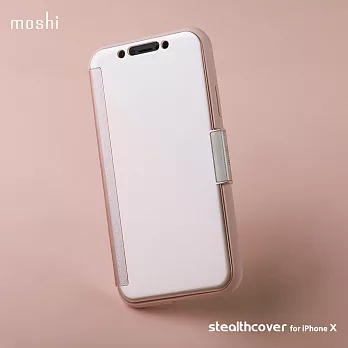 Moshi StealthCover for iPhone X 風尚星霧保護外殼-粉