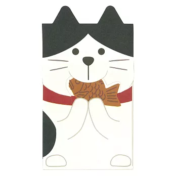 【DECOLE】concombre新年_包裝紙袋-貪吃賓士貓