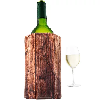 《VACU VIN》Wine軟性保冷冰桶(木紋1L)