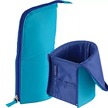 KOKUYO大容量站立筆袋(海外版)-藍