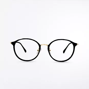 【ASLLY】漆黑純色日雜款濾藍光眼鏡