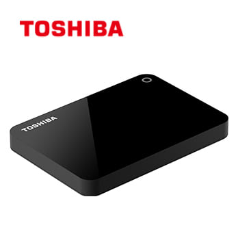 Toshiba Canvio Advance 2.5吋 USB3.0 V9 1TB外接式硬碟(黑)