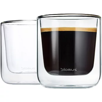 《BLOMUS》Nero雙層玻璃杯2入(200ml)