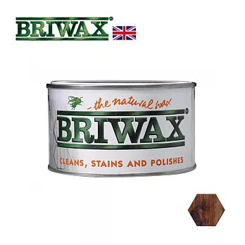 【英國Briwax】拋光上色蠟-核桃木色 370g