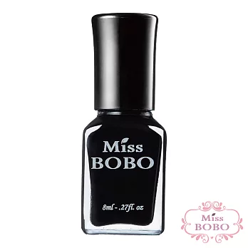 《Miss BOBO》水性可剝持色指彩─摩登黑BB014