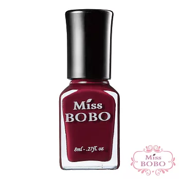《Miss BOBO》水性可剝持色指彩─波特酒紅BB016