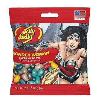 美國【Jelly Belly】吉力貝糖豆-神力女超人包裝