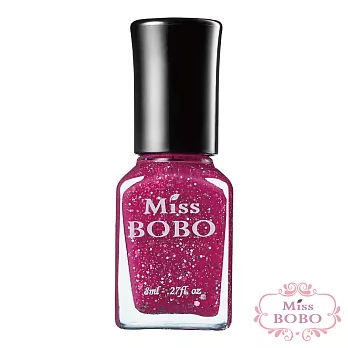 《Miss BOBO》水性可剝持色指彩─冰雪桃紅BB023