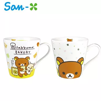 【日本正版授權】拉拉熊 陶瓷 馬克杯/咖啡杯 280ml 懶懶熊 Rilakkuma San-X -吐司款