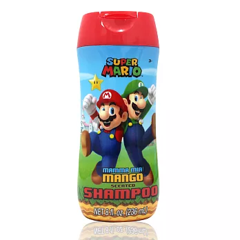 美國熱銷卡通 Super Mario洗髮精(236ml/8oz)