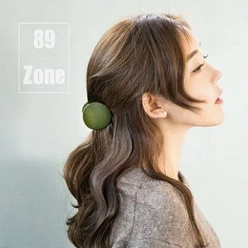 89zone 法式甜心蝴蝶髮夾 2入 192100077墨綠