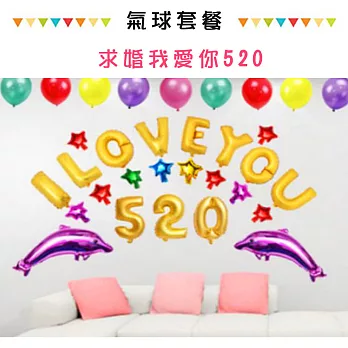 【WIDE VIEW】520我愛你氣球套餐(BL-04)