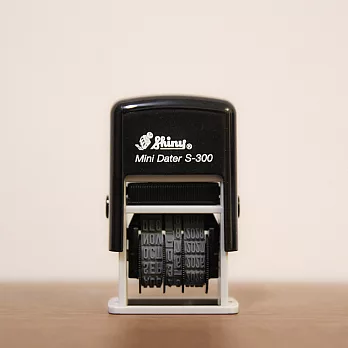 Shiny Stamp Printer 新力日期連續章 S-300A (歐文)