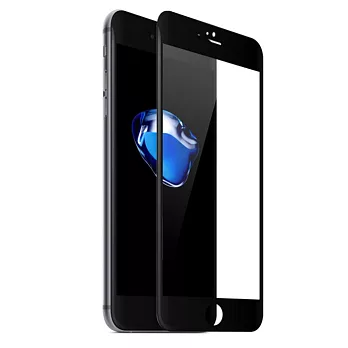 【SHOWHAN】全覆蓋iPhone6/6s (4.7吋)高清亮面9H鋼化保護貼 (三色可選)黑色