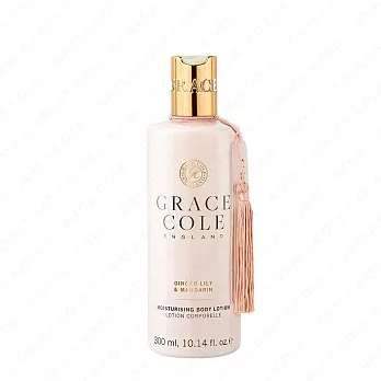 ​【英國香氛世家 Grace Cole】野薑花與柑橘-身體乳 300ml