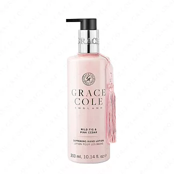 ​【英國香氛世家 Grace Cole】雪松木與無花果-護手乳 300ml