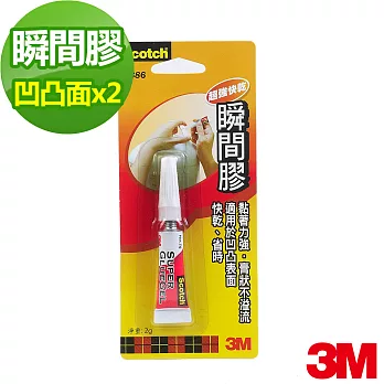 【3M】SCOTCH 超強快乾瞬間膠 X2組