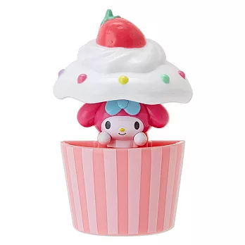 《Sanrio》美樂蒂趣味躲貓貓彈跳造型磁鐵(杯子蛋糕)