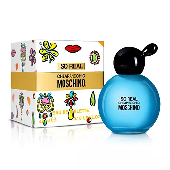 Moschino SO REAL 奧莉薇女性淡香水小香(4.9ml)