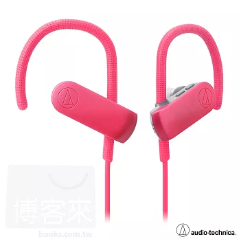 鐵三角 ATH-SPORT50BT 粉色 耳掛式 藍牙無線 運動耳機麥克風組粉色
