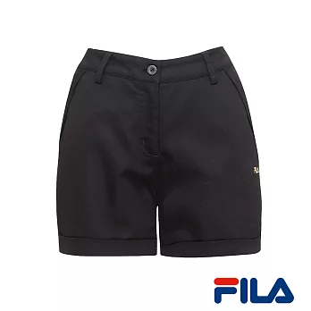 FILA女性平織短褲5SHR-1471-BK-XL時尚黑