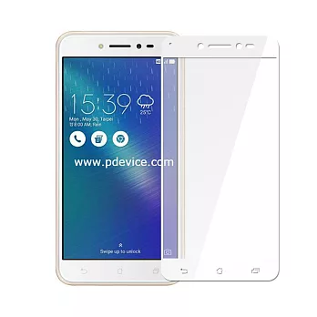 SSTAR ASUS ZENFONE LIVE(ZB501KL) 全膠滿版日規全覆蓋9H鋼化玻璃保護貼/白色