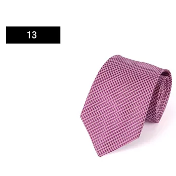 89zone 法式時尚氣質格子花紋領帶 21150000713 粉色花紋
