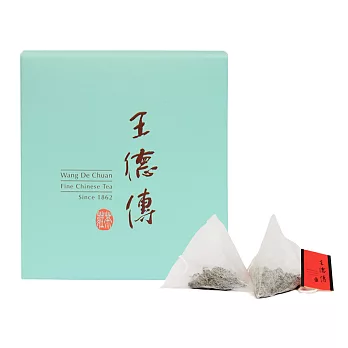 《王德傳》玫瑰普洱三角立體茶包10入