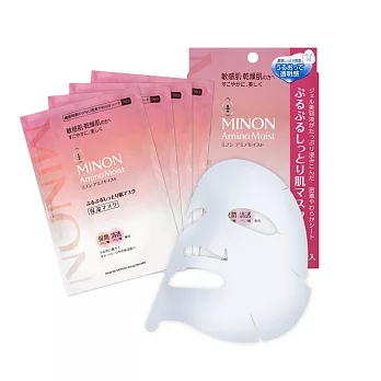 MINON 水潤保濕修護面膜 4枚入