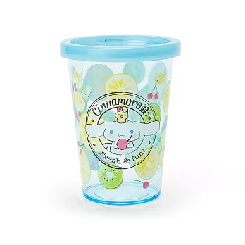 《Sanrio》SANRIO明星夏日水果吧系列飲料杯造型透明筆筒(大耳狗喜拿)