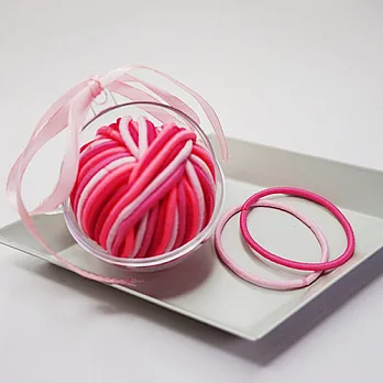 Kitch 奇趣設計 純色棒棒糖髮圈 - 5款可選 桃色系