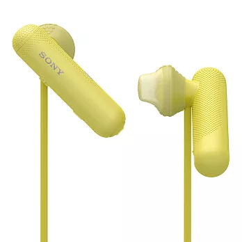 SONY WI-SP500 無線藍牙IPX4防潑水 運動款 耳道式耳機 黃色