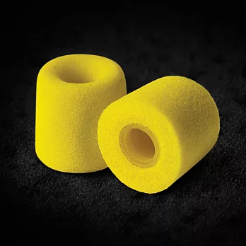 【穆克斯MOOX】T3 圓柱超舒適記憶耳塞 超值組4+1黃色