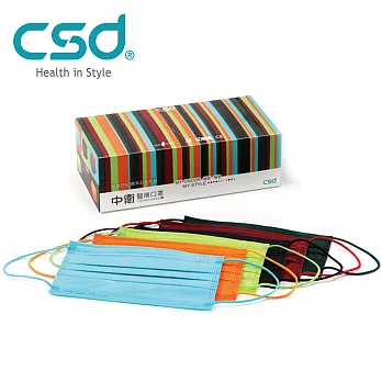 【中衛】醫療口罩-混色系列1盒入(30片/盒)