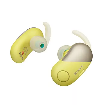 SONY WF-SP700N 真無線 降噪 運動 入耳式耳機-黃色